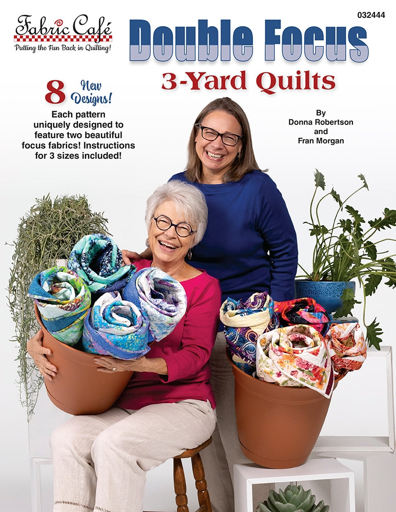 Double Focus 3-Yard Quilts Book from Fabric Cafe