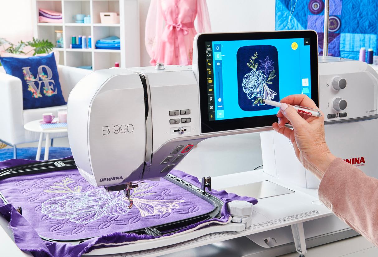 BERNINA 990- The Ultimate Machine Optional Add-ON Bundles Available