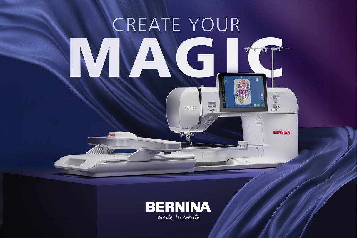 BERNINA 990- The Ultimate Machine Optional Add-ON Bundles Available