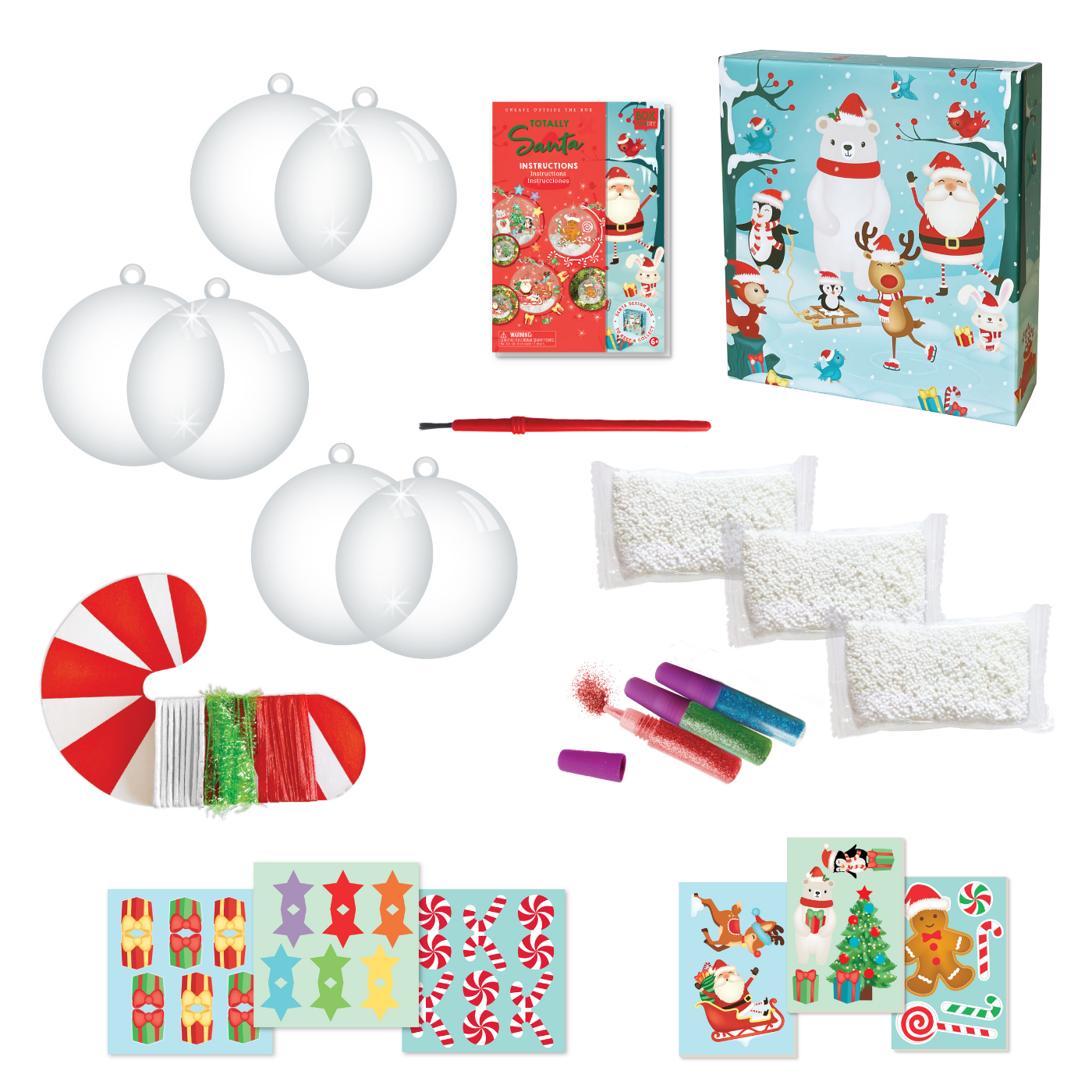 Totally Santa Make Your Own Ornaments
Set of 3