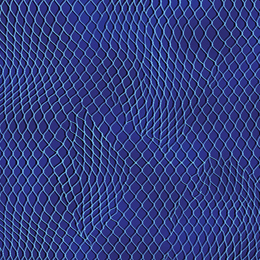 Benartex High Tides, Netting Royal Blue by the yard