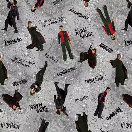 Harry's Spells Gray by the yard