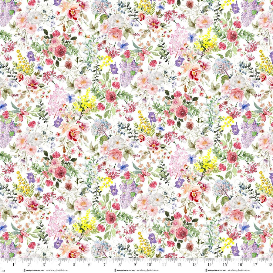 White || Basket Full of Blessings from Henry Glass