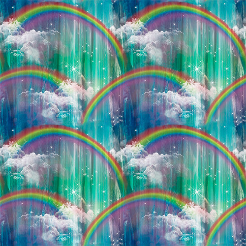 Princess Dreams by 3 wishes, Rainbow Waterfall by the yard-online only
