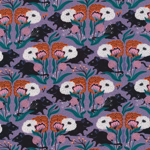 Mystery at Moonstone Manor- Toxic Garden by Cloud9 Fabrics