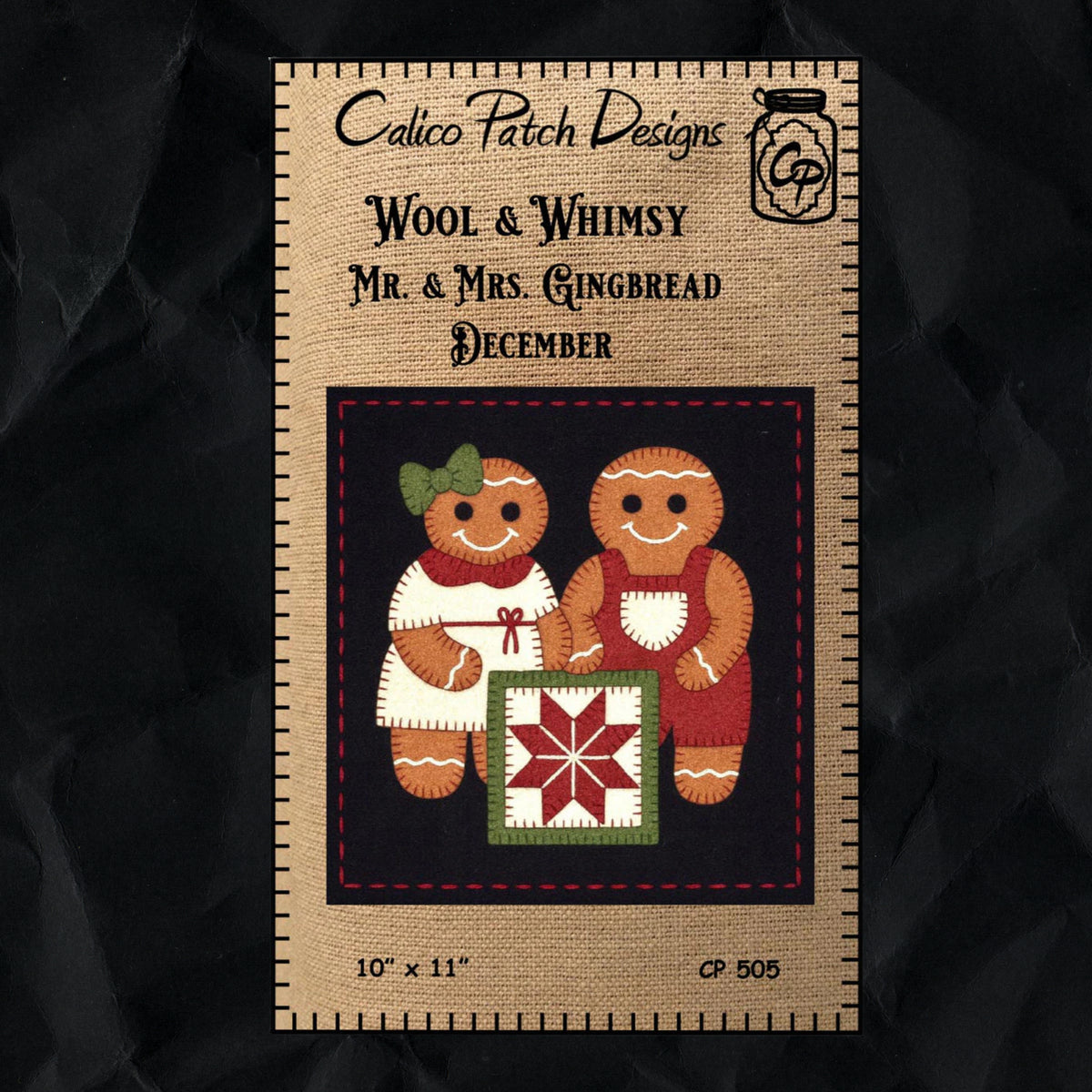 Wool & Whimsy Wool Block of the Month – 12 Month Program (Riley Blake)