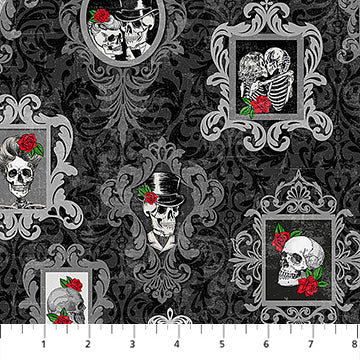 Till Death us do part Black Multi Portraits
