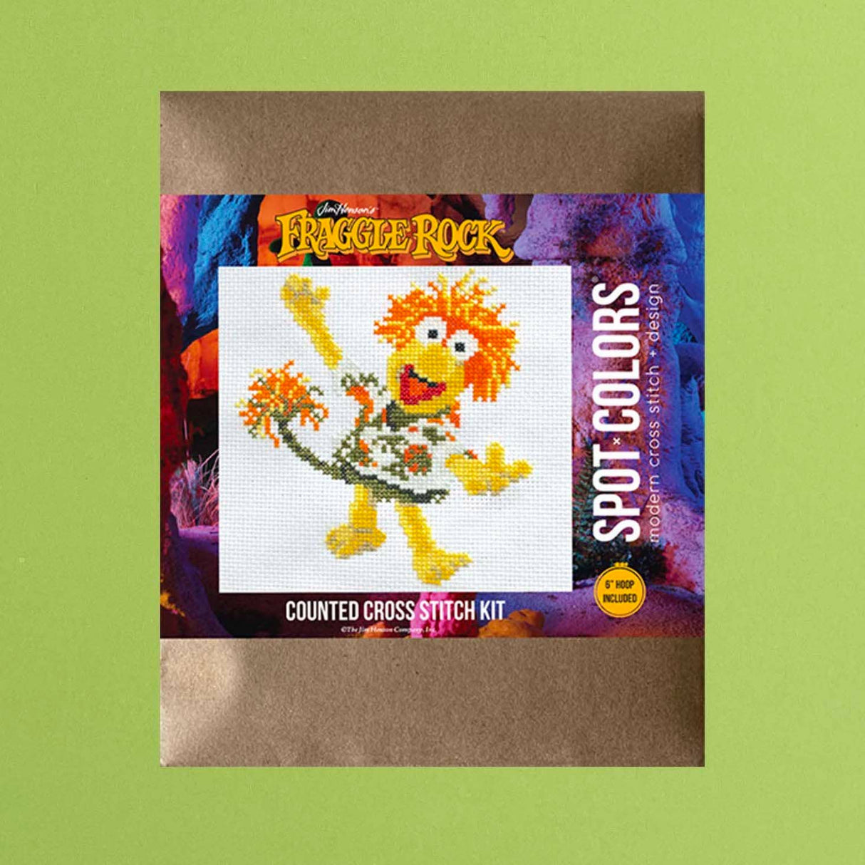 Fraggle Rock: Wembley Fraggle Counted Cross Stitch Kit