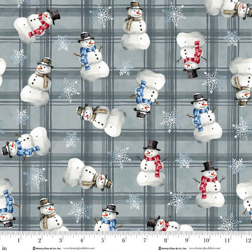 3513-11 Slate Gray || Hollyville Manor from Henry Glass by the yard