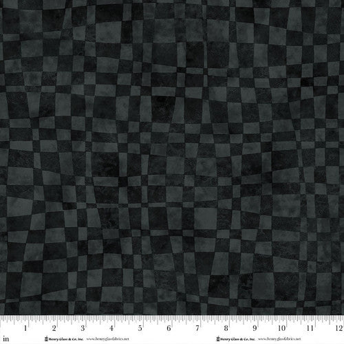 3514-99 Black || Hollyville Manor Henry Glass by the yard