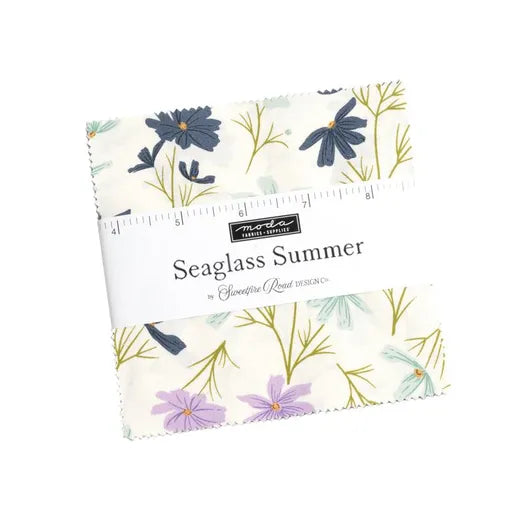 Seaglass Summer Charm Pack Sweetfire Road for Moda Fabrics