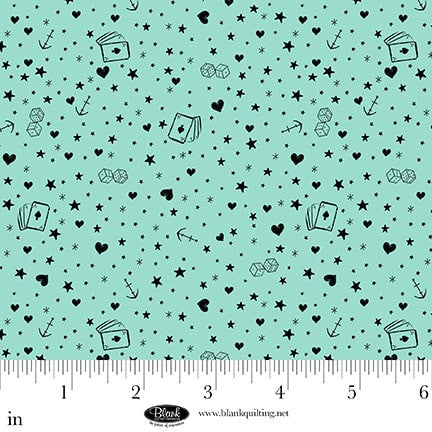 4450-67 Seafoam || Ink Chronicles from Blank Quilting by the yard