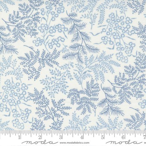 Nantucket Summer Cream Blue 55261 34 Moda by the yard