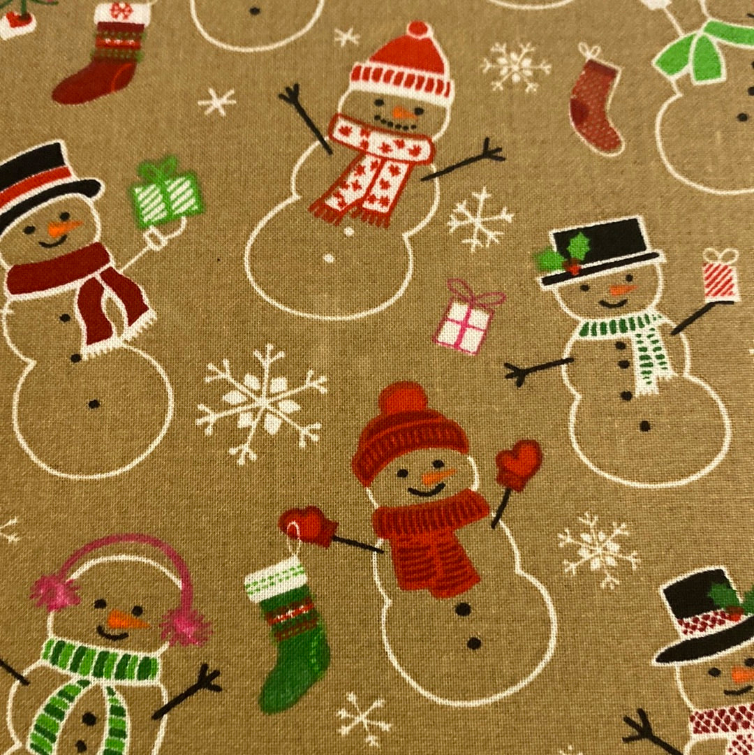 Snowman toss