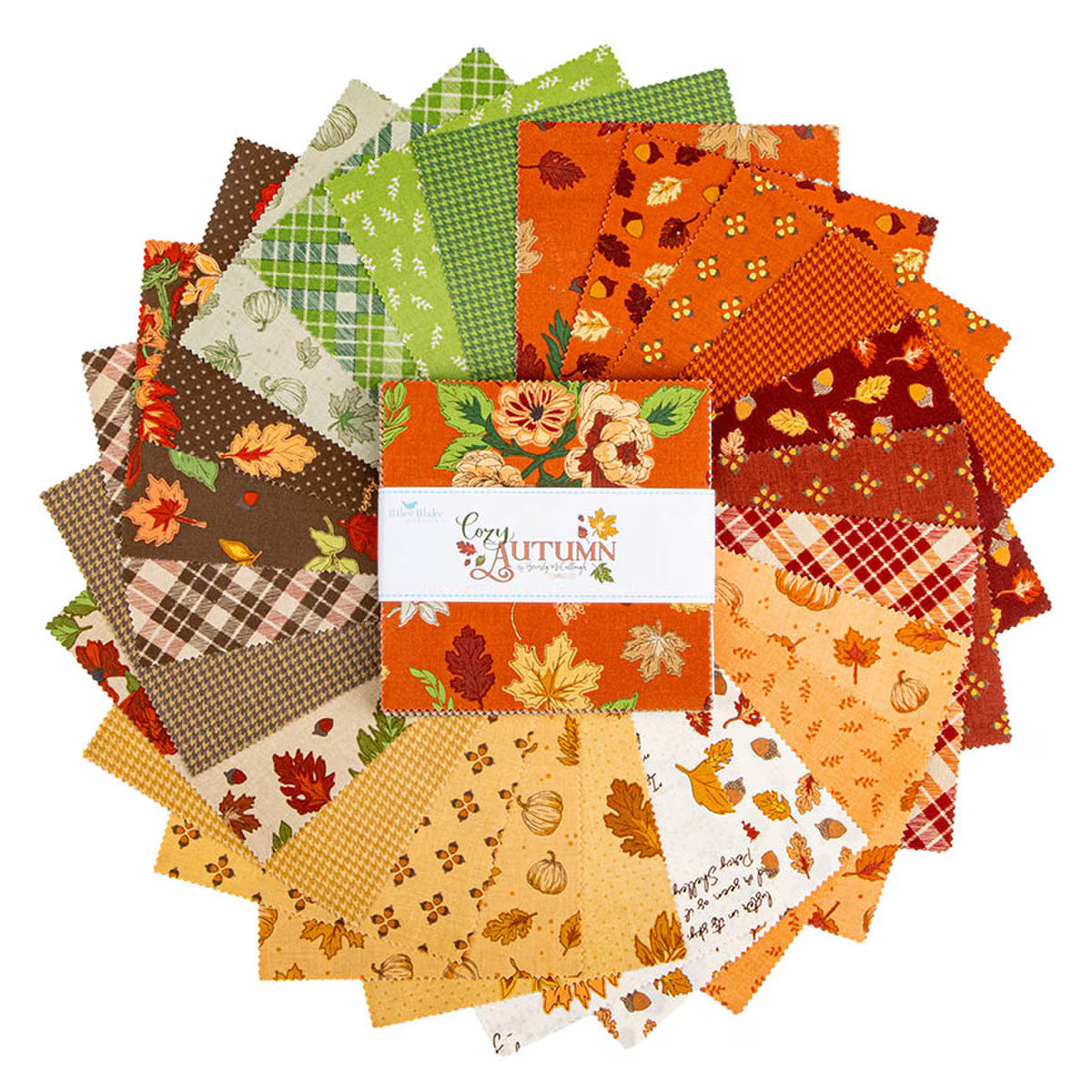 Cozy Autumn 5" Stacker from Riley Blake