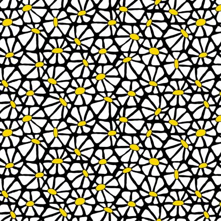 Black & White Daisy (Canvas)