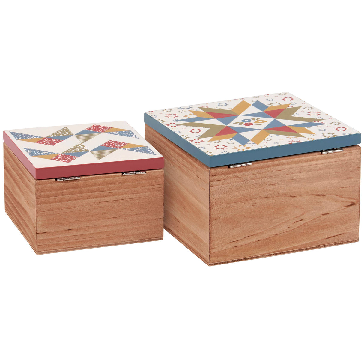 Star Quilt Hinged Box Set
