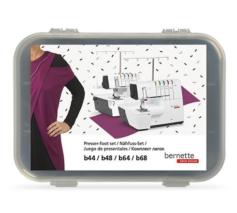 bernette Overlock Sewing Feet Kit (6 piece) b44 / b48 / b64 / b68