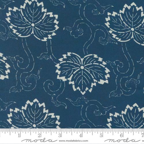 Indigo Blooming Navy 48091 13 Moda, by the yard