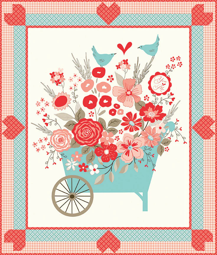 You & Me Panel Quilt Boxed Kit by Sandy Gervais