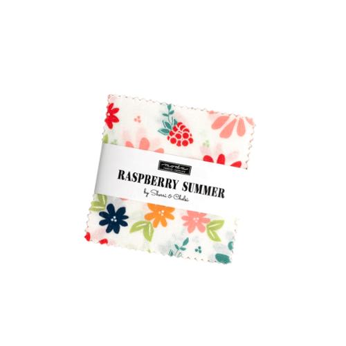 Raspberry Summer Mini Charm 37690MC Moda Precuts