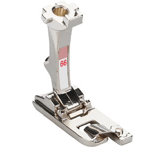 #66 BERNINA Straight-stitch Hemmer Foot 6mm