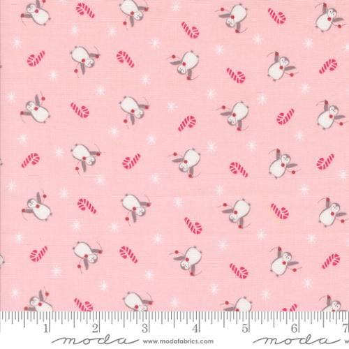 Very Sweet Christmas Pink 3062 16 Moda by the yard