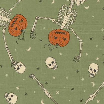 Home Sweet Haunt Moss 20913 15 Moda by the yard