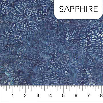 Banyan Batiks BFF Sapphire Fabric by the Yard