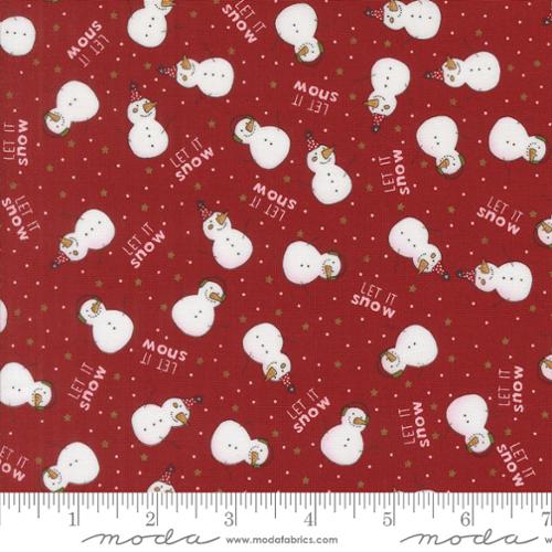 Emmitt and Ivy Red 55691 12 Moda by the yard