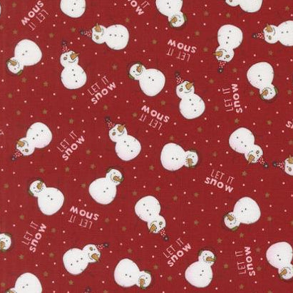 Emmitt and Ivy Red 55691 12 Moda by the yard