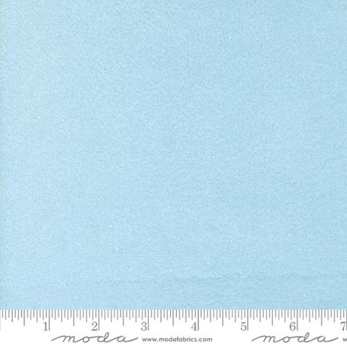 60" Fireside Baby Blue 60001 52 Moda low loft Minky by the yard