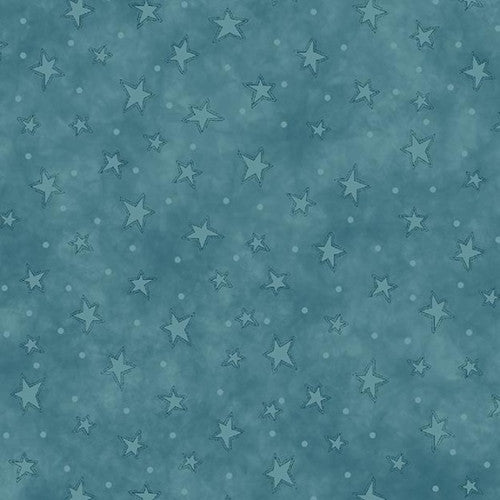 Blue Starry from Whole Country Caboodle, sold by the Yard