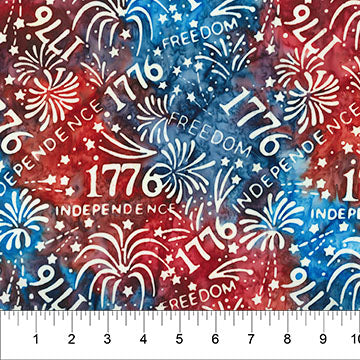 Celebrating 250 Years  1776, from Banyan Batik by the yard