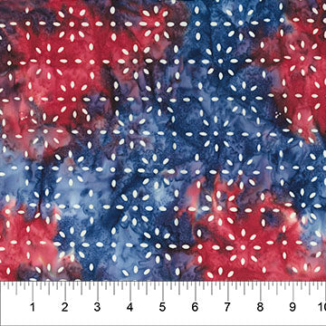 Celebrating 250 Years  Multi, from Banyan Batik by the yard