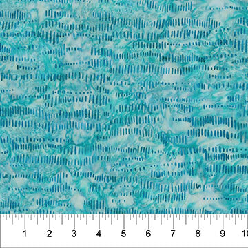 Celebrating 250 Years teal stripe, from Banyan Batik by the yard