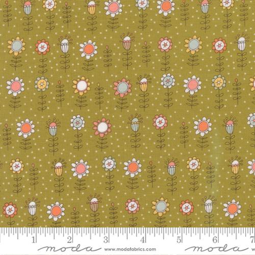 Lucky Bloom Grass 55701 16 Moda by the yard