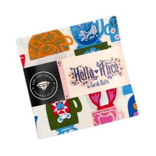 Hello Alice Charm Pack RS2120PP Ruby Star Precut