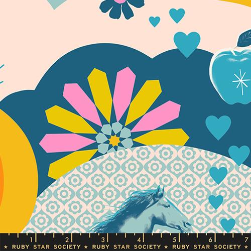 Best Day Ever Teal RS0103 14 Ruby Star Society by the yard