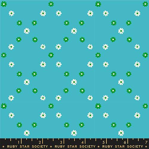 Best Day Ever Dark Turquoise RS0107 16 Ruby Star Society by the yard