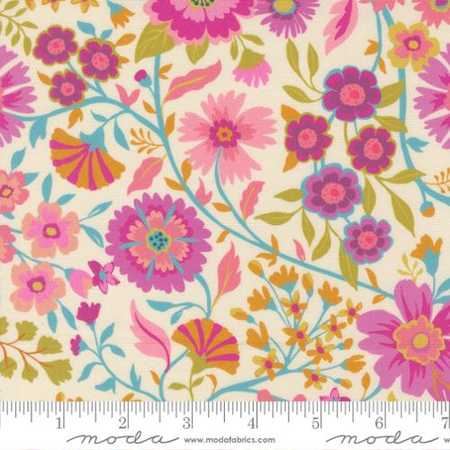 Parlor Wild And Free Cream 11961 11 Moda by the yard