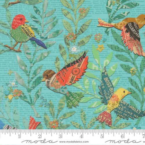 Paper Hamlet Sky 39560 17 Moda by the yard
