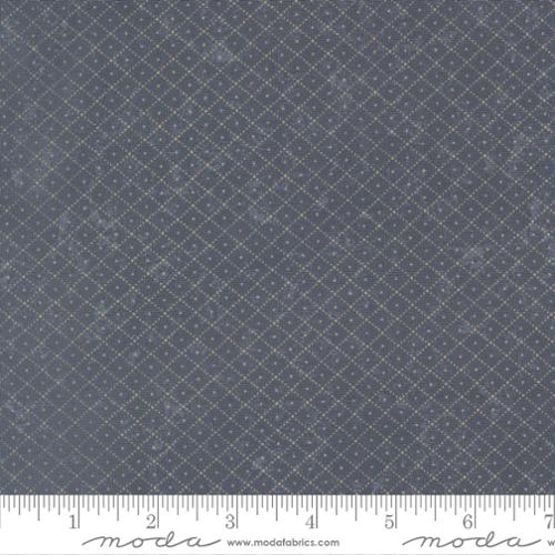 Bluebirds Nest Mid Blue 9808 34 Moda by the yard
