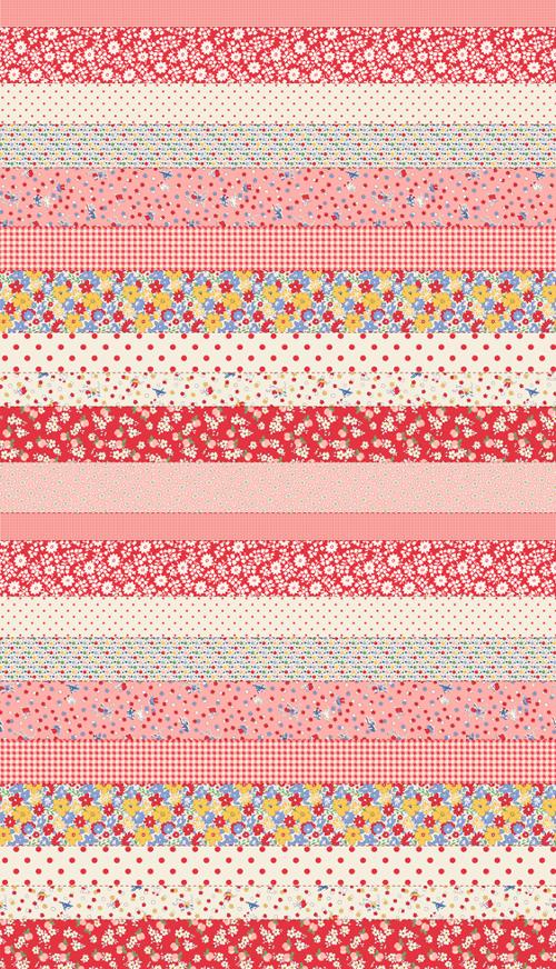 30s Playtime 2025 Scarlet 23380 11 Moda by the yard