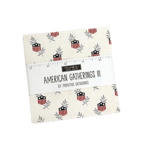 American Gatherings III Charm Pack 49320PP Moda Precuts