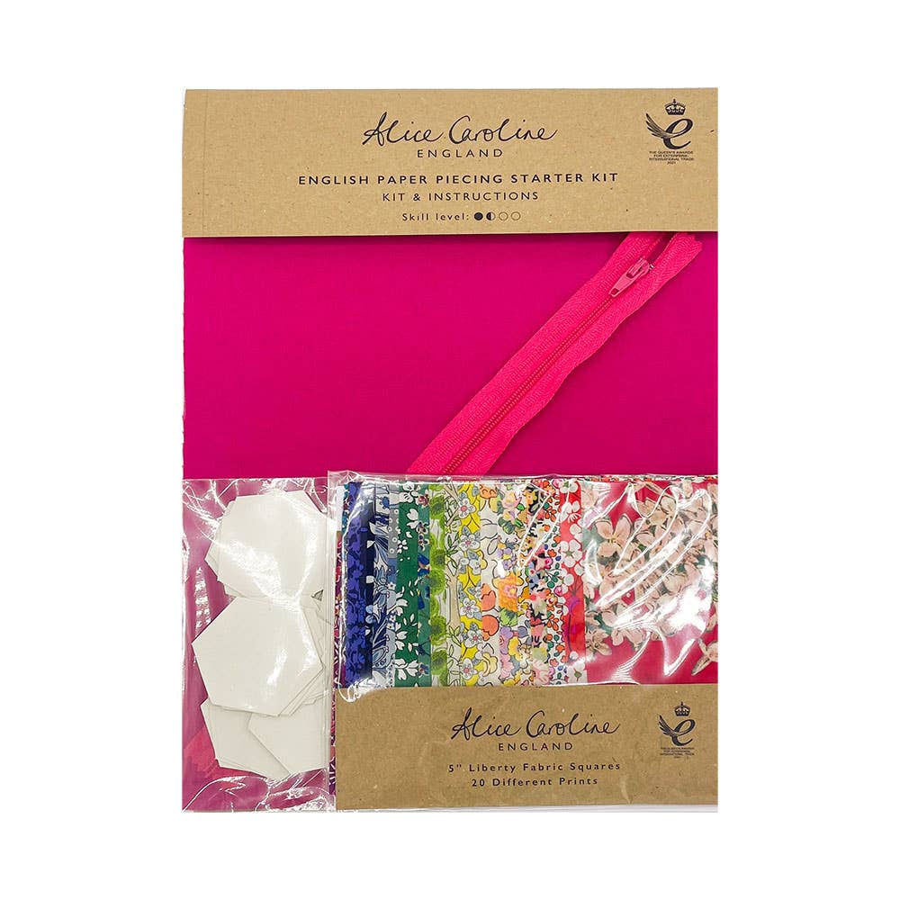 Liberty Tana Lawn® Fabric English Paper Piecing Starter Kit from Alice Caroline