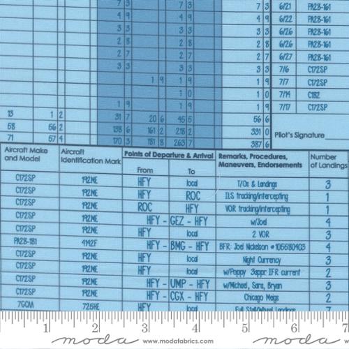 High Flight Sky 45063 14 Moda by the yard