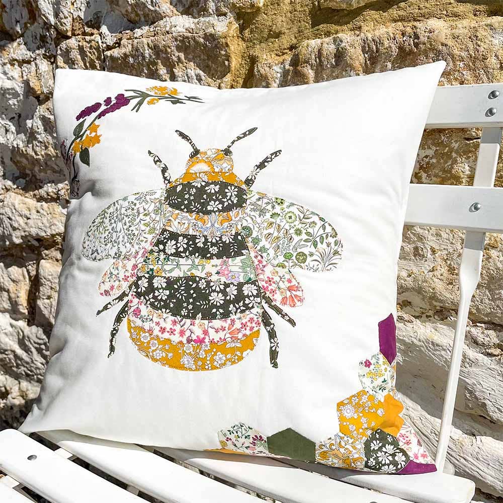 Liberty Tana Lawn® Fabric Honey House Cushion Kit | Sewing