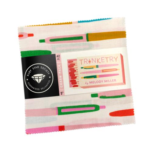 Trinketry Charm Pack RS0109PP Ruby Star Precut