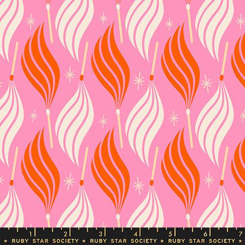 Trinketry Flamingo RS0113 15 Ruby Star by the yard